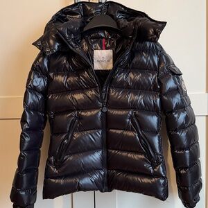 Moncler kids size 12 Black Down Jacket LIKE NEW